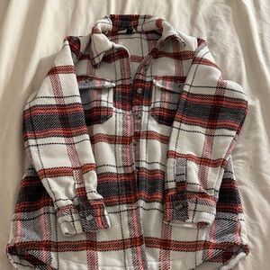 Universal Thread Red and Black Plaid Shirt